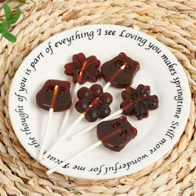 Bonbon dur à saveur de poire